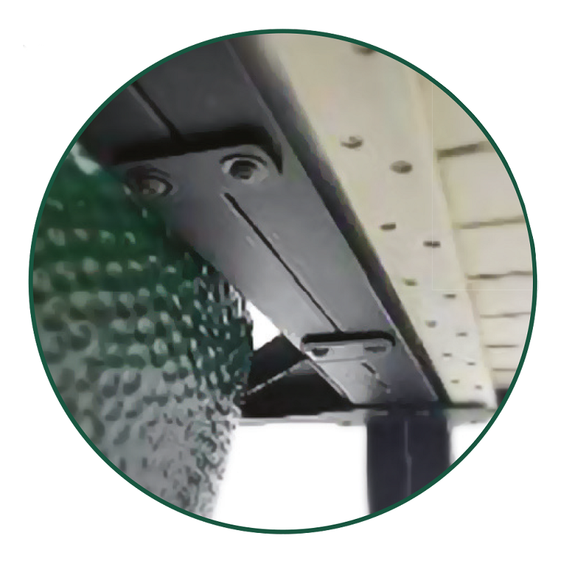 Verbindungsset für modularen Tisch