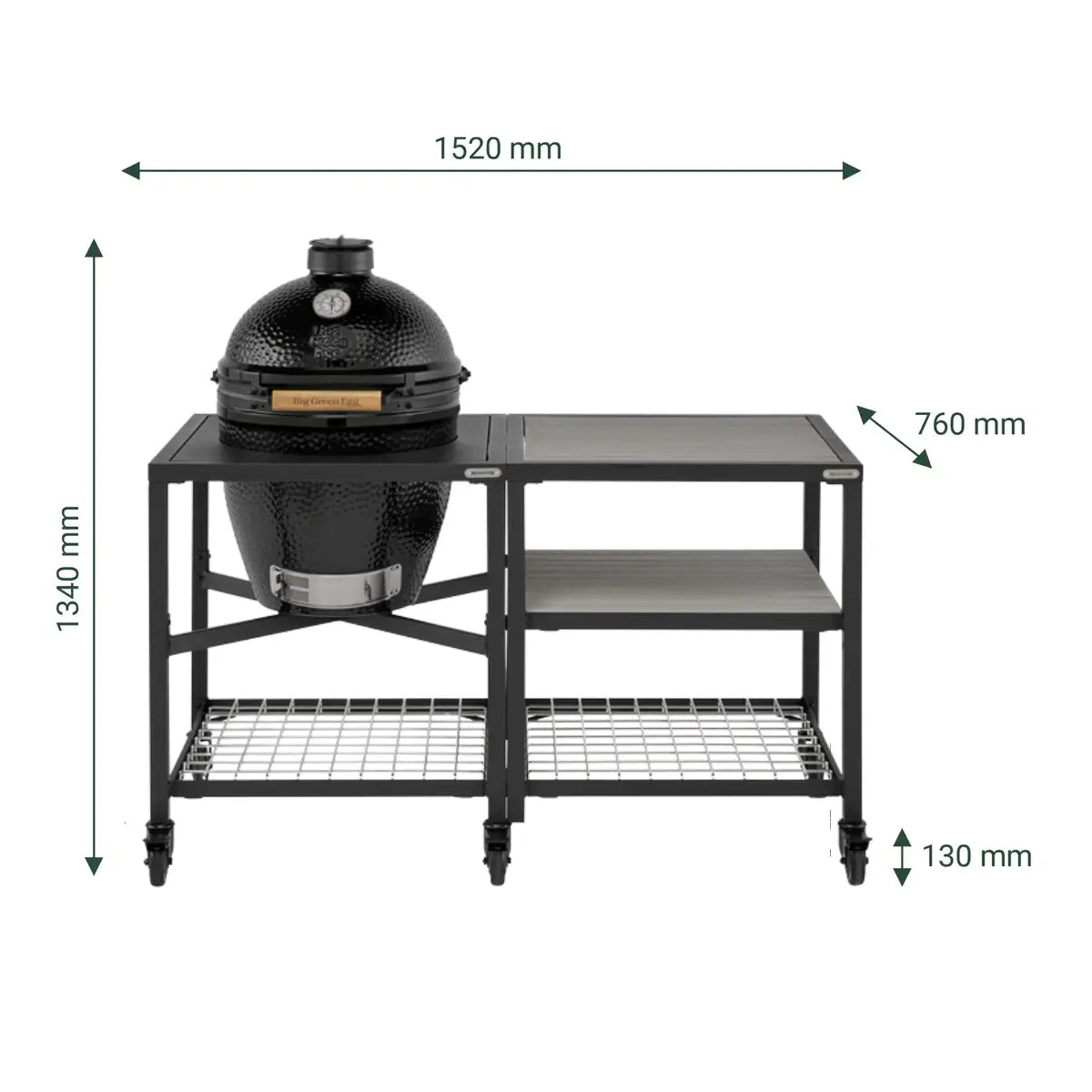 The Onyx Outdoor Kitchen Large Grau
