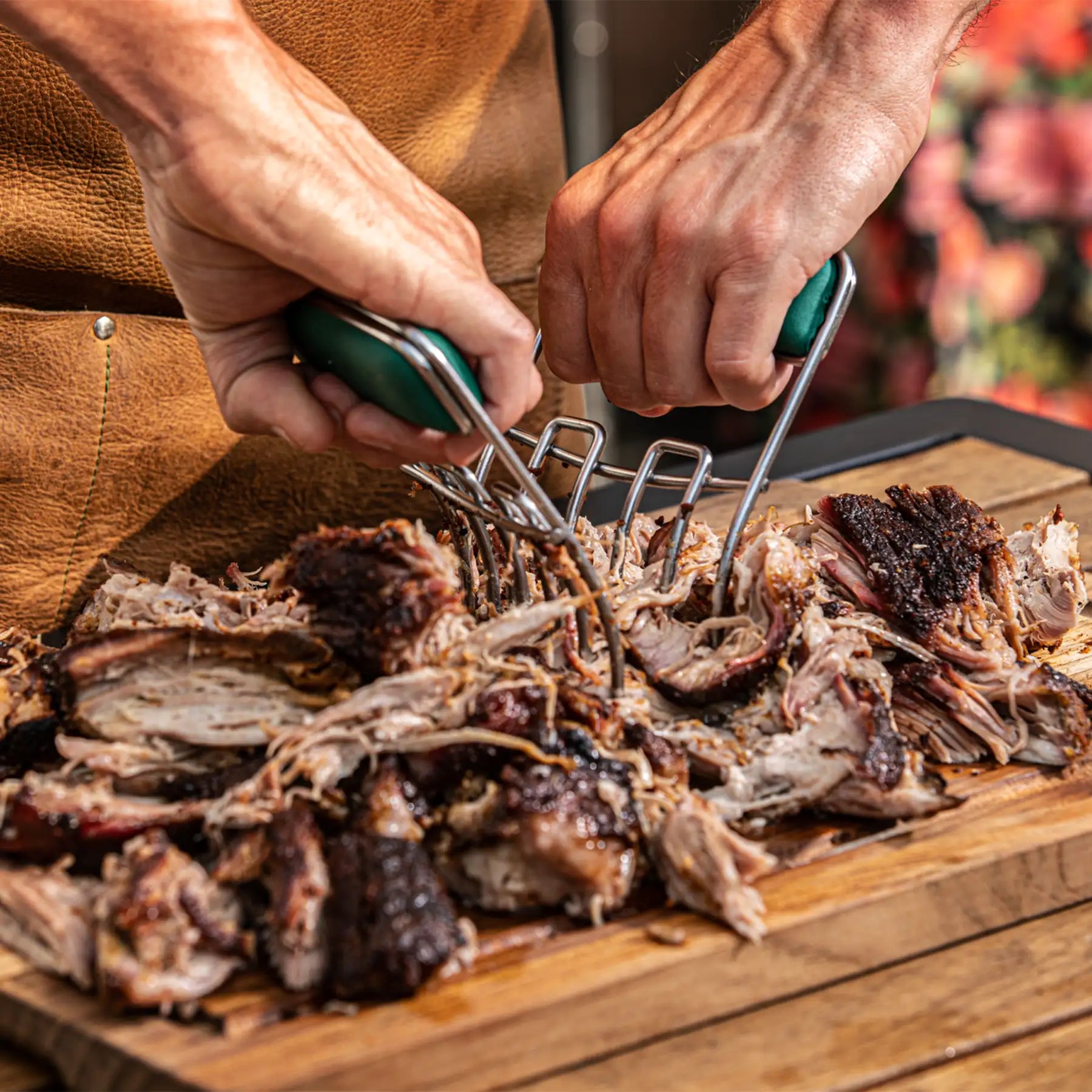 Fleischkralle aus Edelstahl