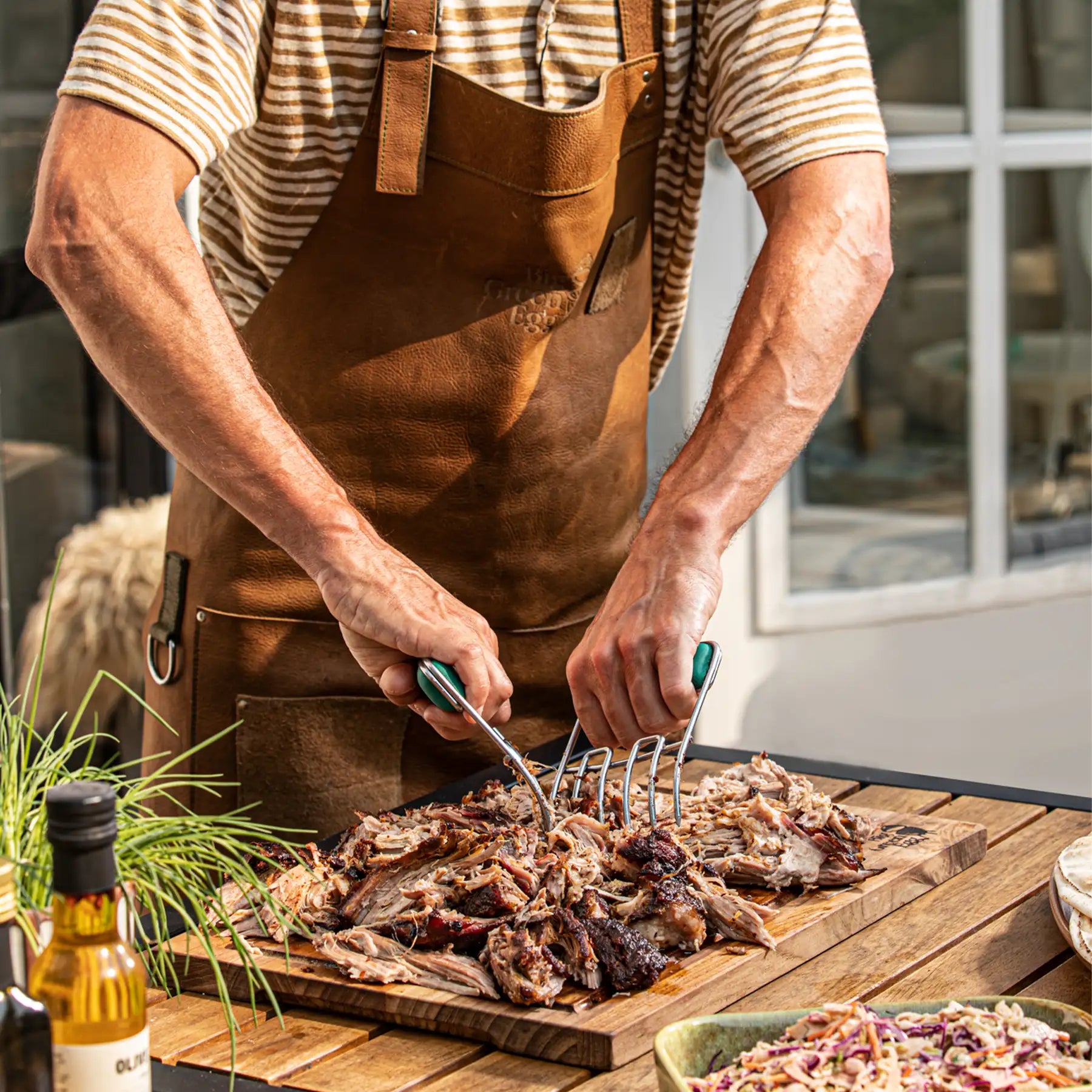 Fleischkralle aus Edelstahl