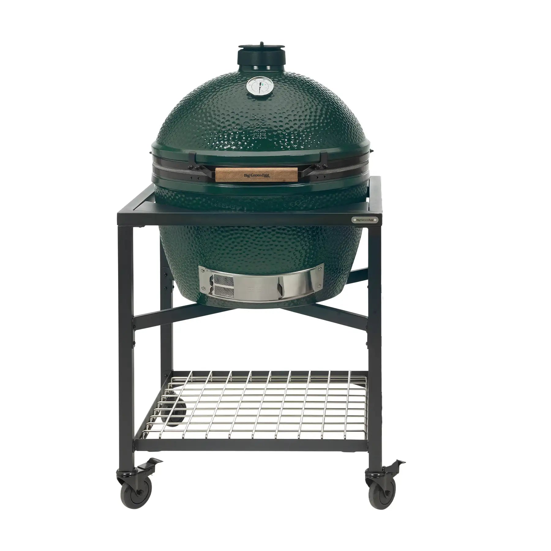 XLarge Big Green Egg in modular nest