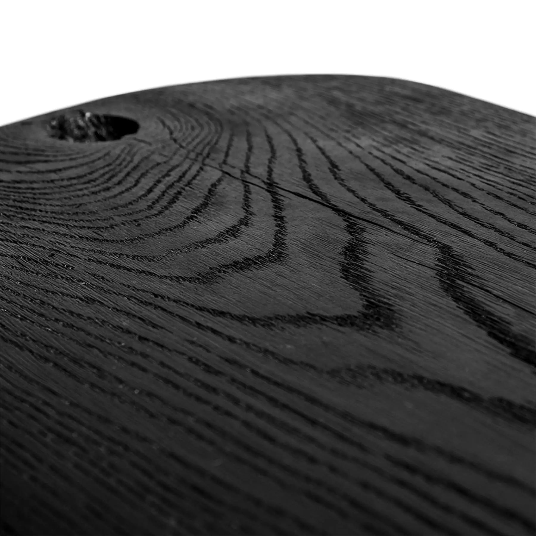 Steak cutting board, over 1000 years old, rustic bog oak (350x350x40mm)