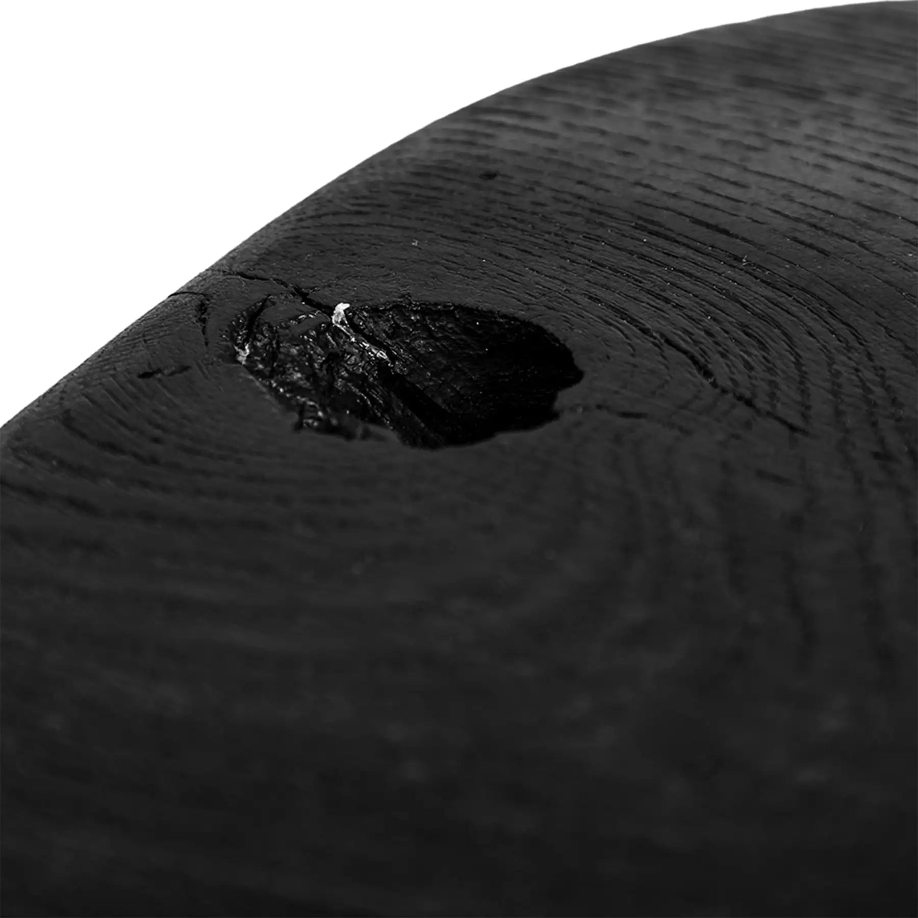 Steak cutting board, over 1000 years old, rustic bog oak (350x350x40mm)