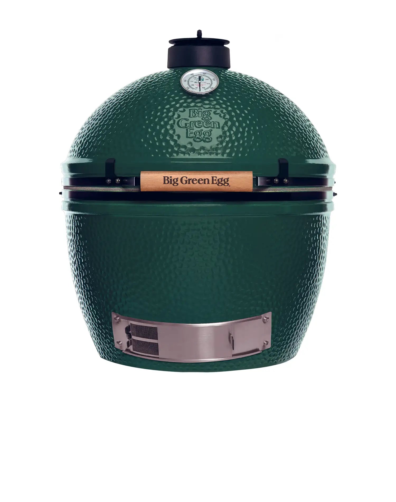 XLarge Big Green Egg in corner modular table
