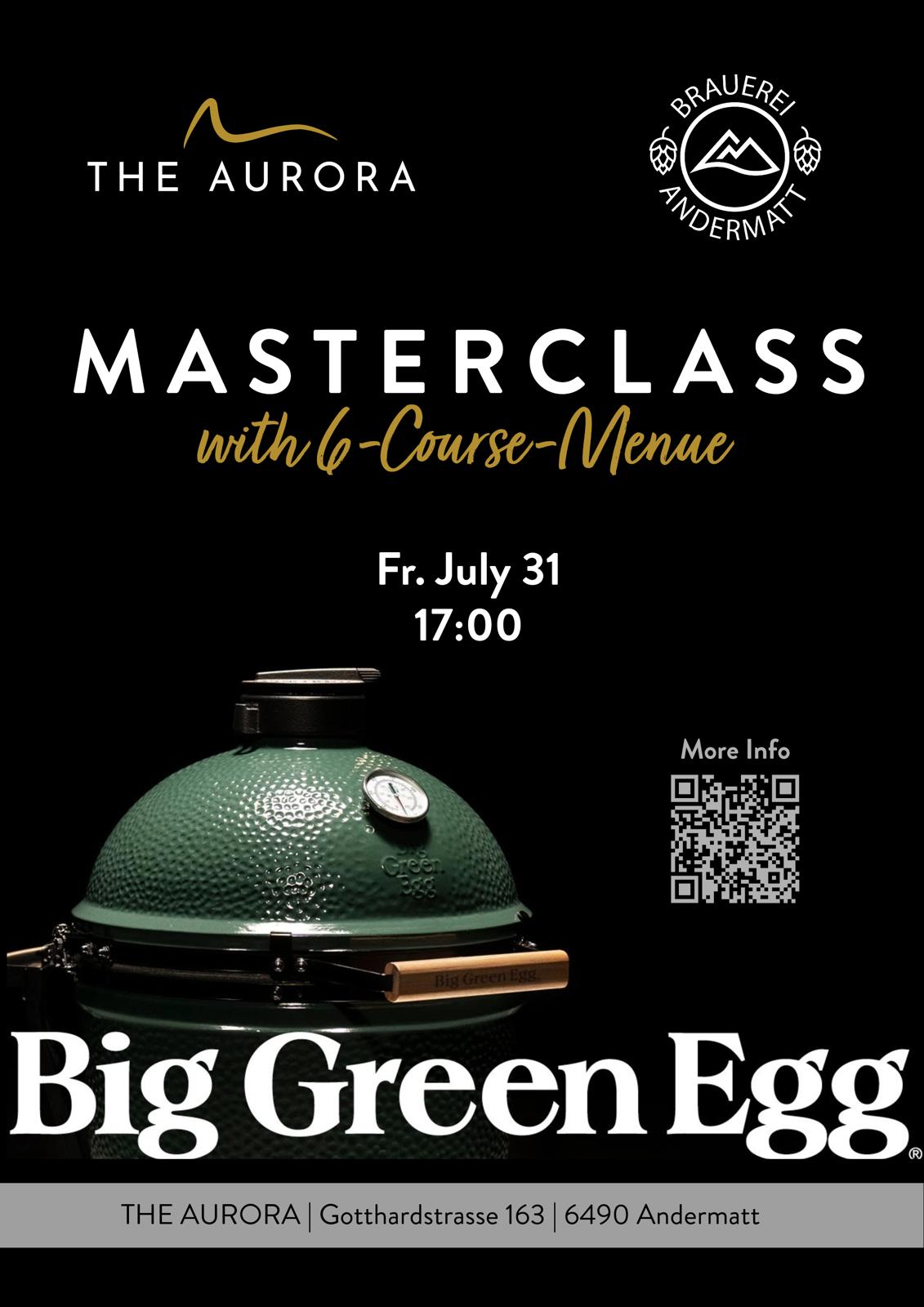 Grill Tapas Masterclass mit John Daly and Brauerei Andermatt
