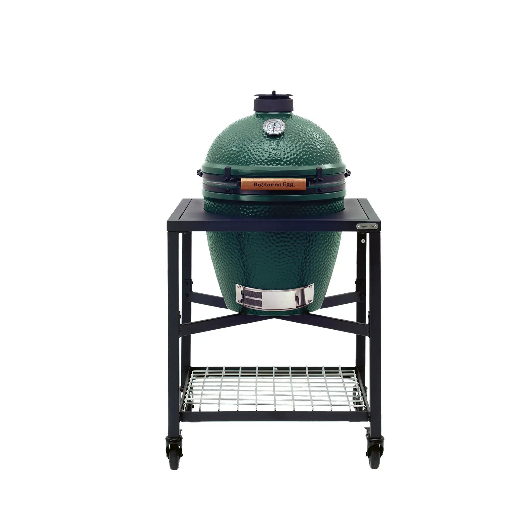 Large Big Green Egg in modular nest