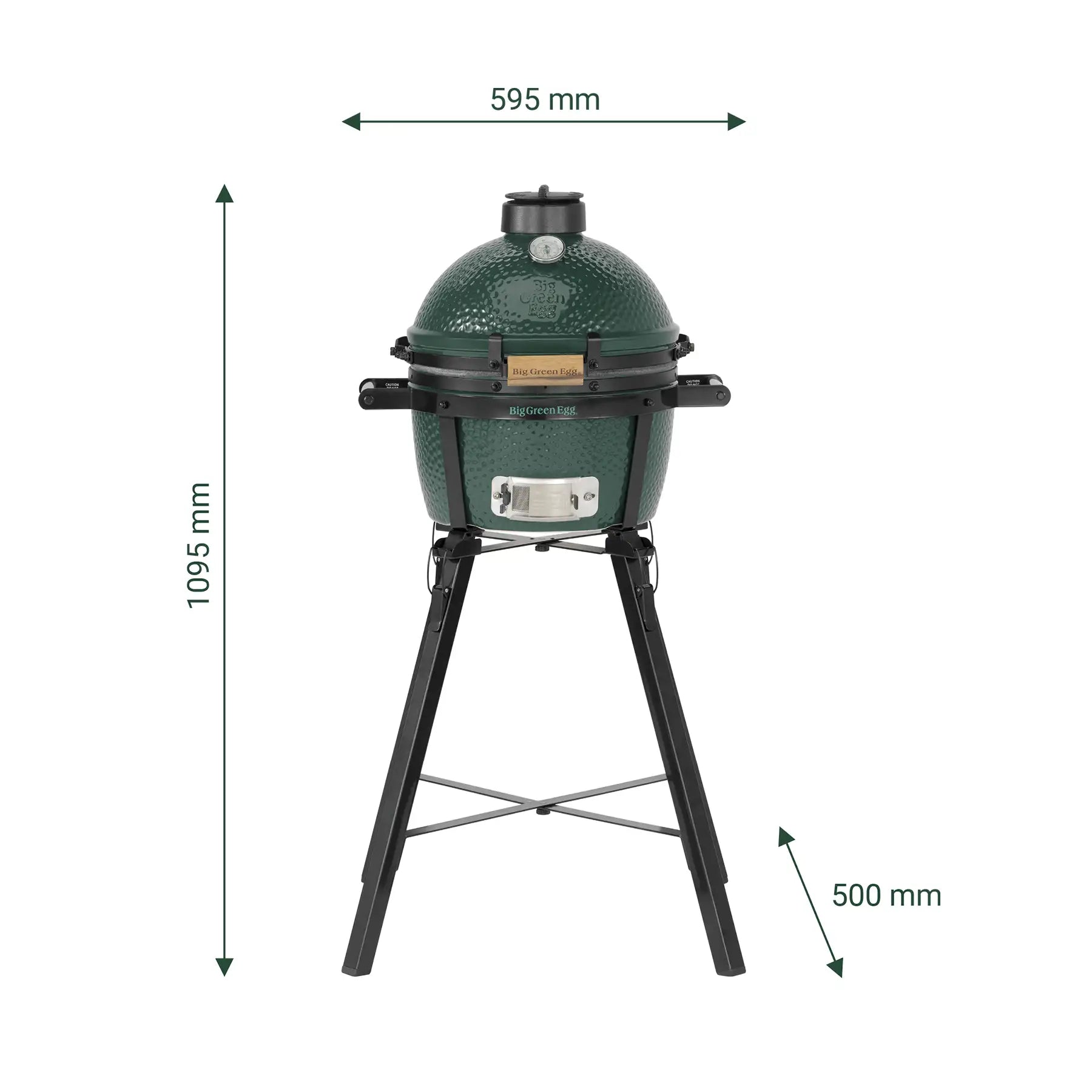 Minimax Big Green Egg with mobile stand
