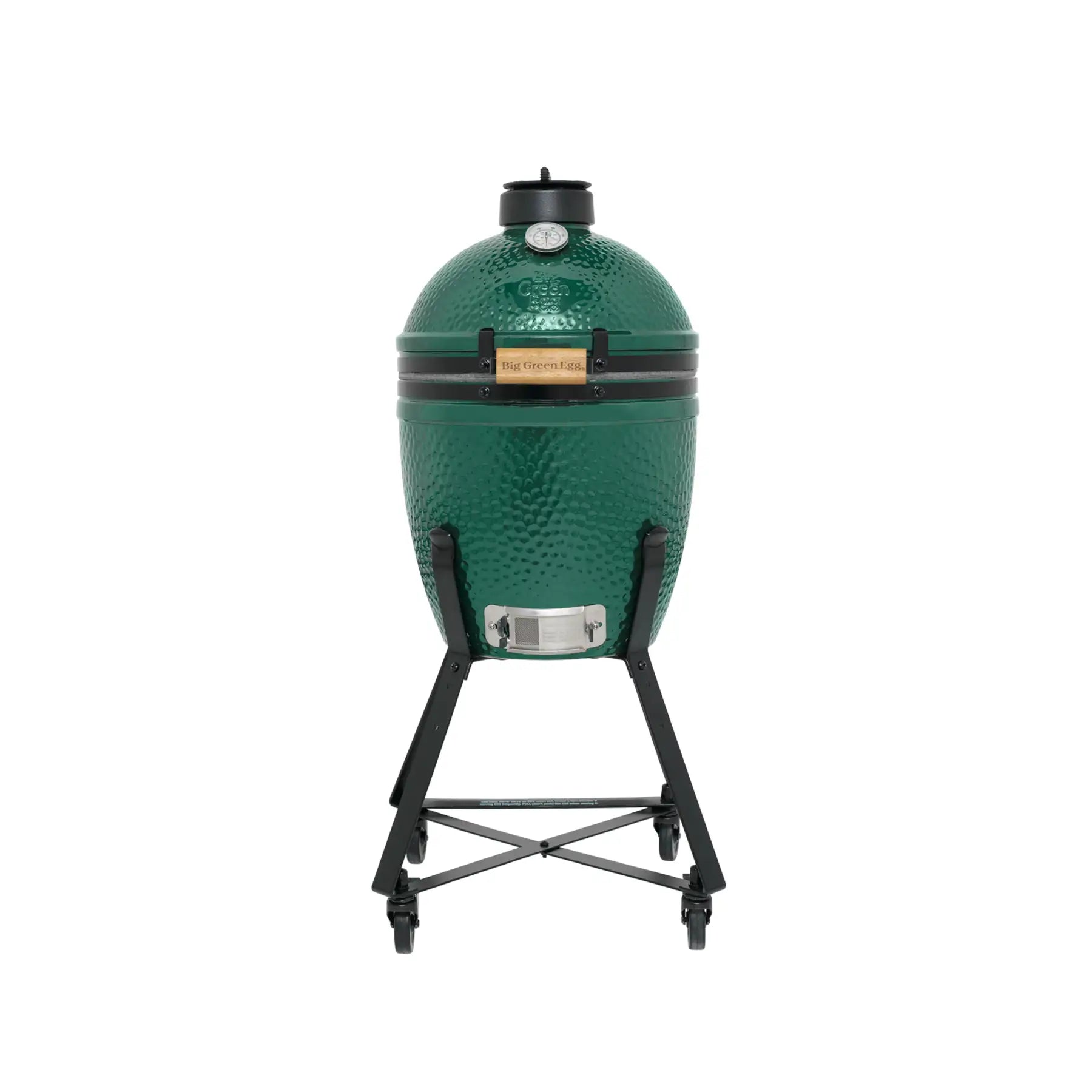 Small Big Green Egg in trolley