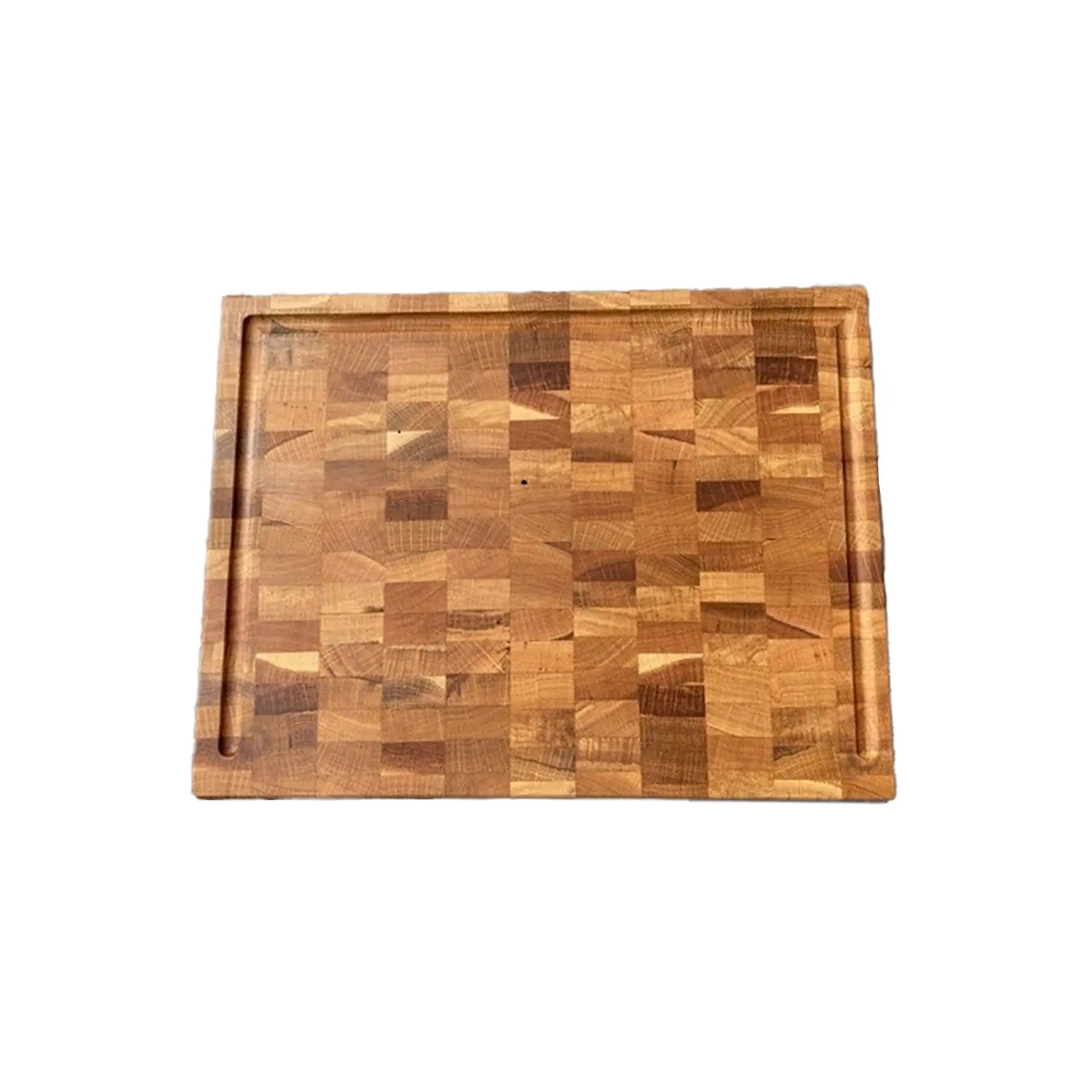 Cutting board made of oak, end grain 5.5 kg, (450x350x45 mm)