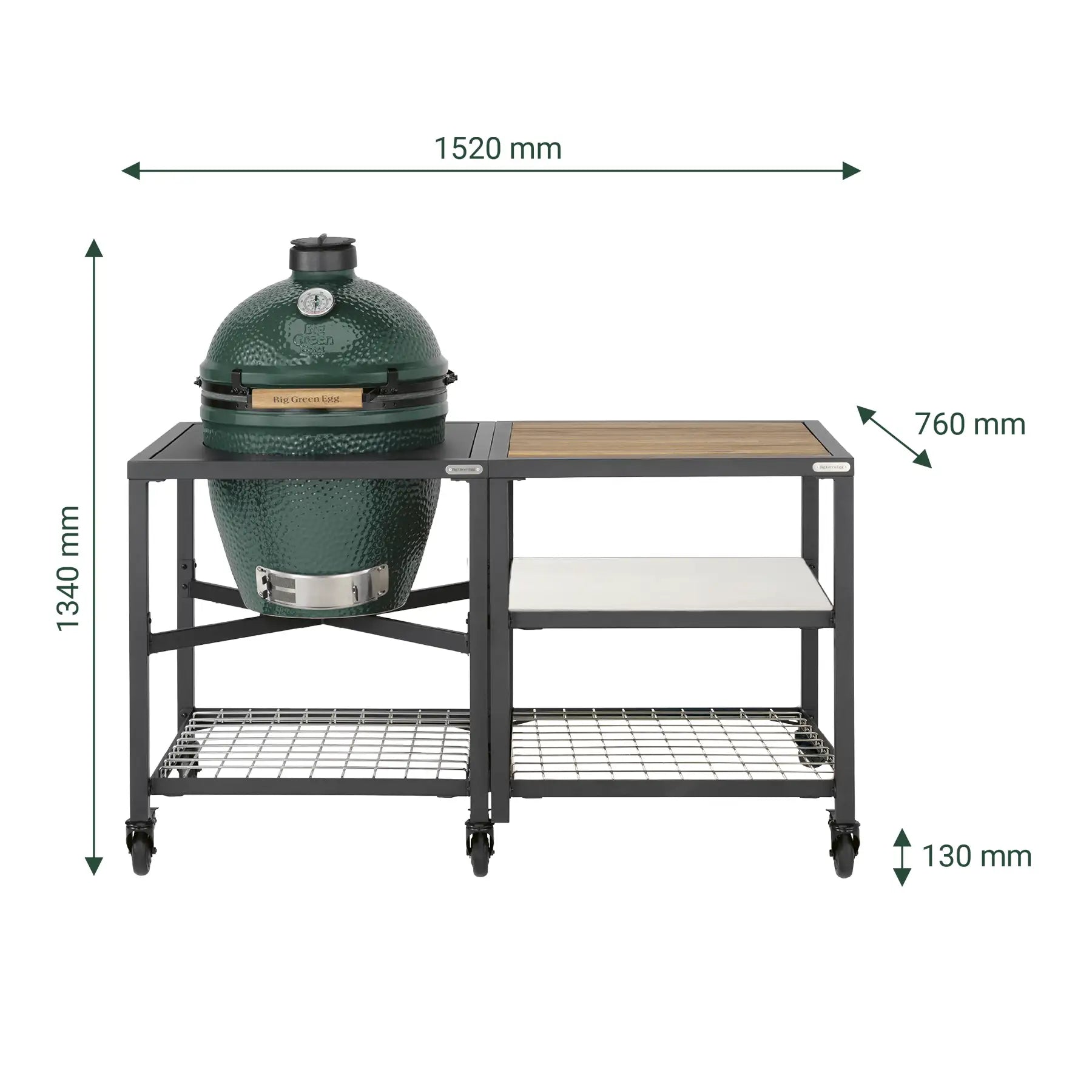 Big Green Egg Large Outdoor-Küchen-Set