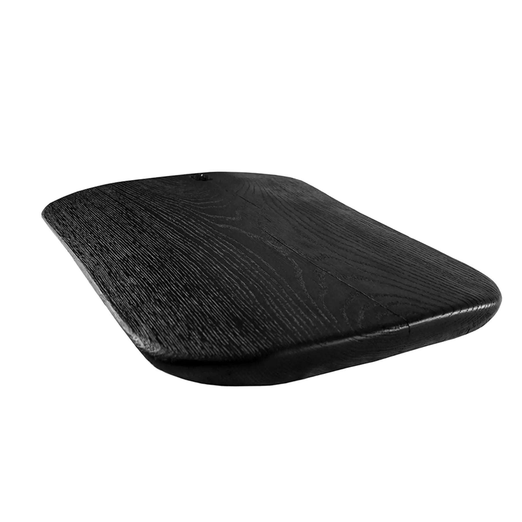Steak cutting board, over 1000 years old, rustic bog oak (350x350x40mm)
