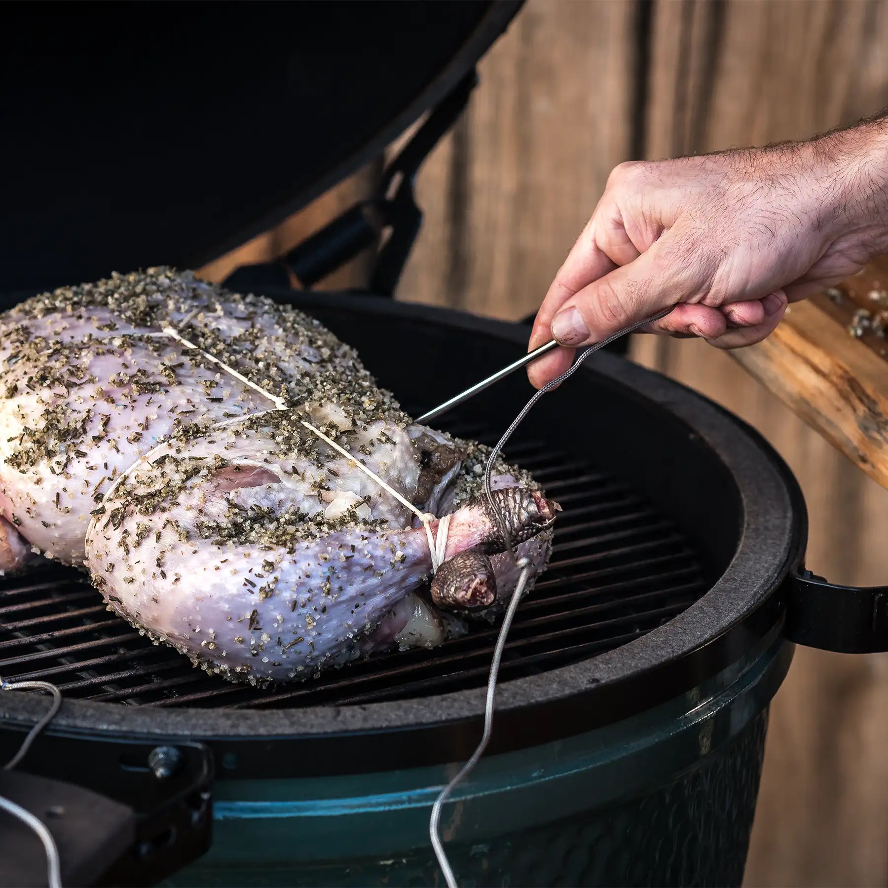 Funkthermometer mit zwei Fühlern