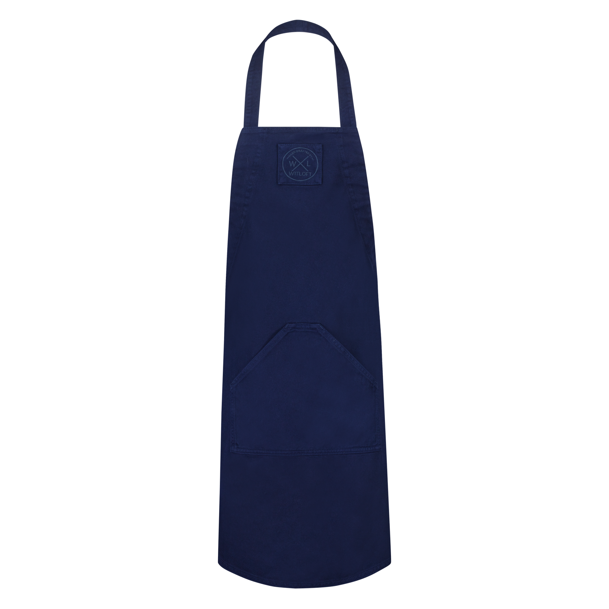 Witloft Baumwollschürze, blau