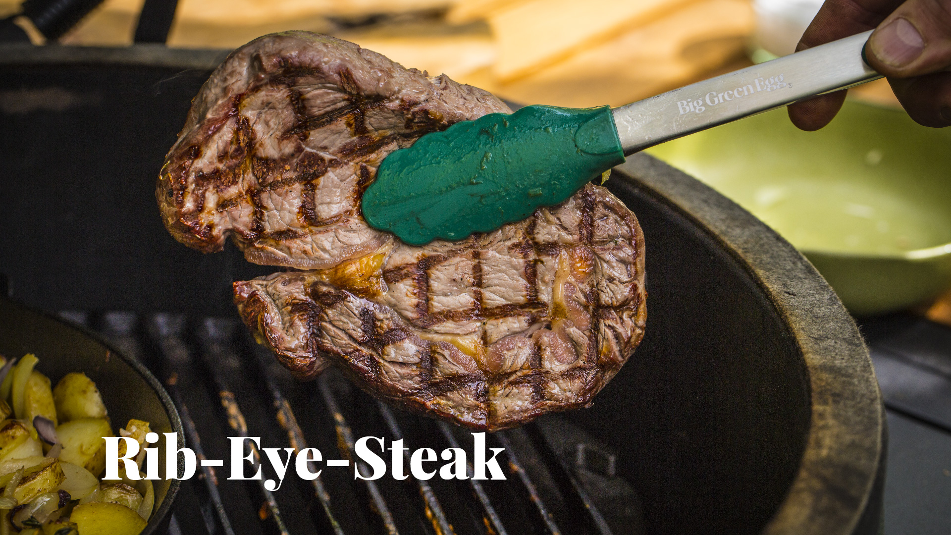 RibEye vom Big Green Egg Aktuelles Big Green Egg Schweiz Outdoor